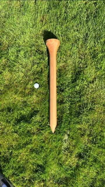 Large Golf Tee - Plain